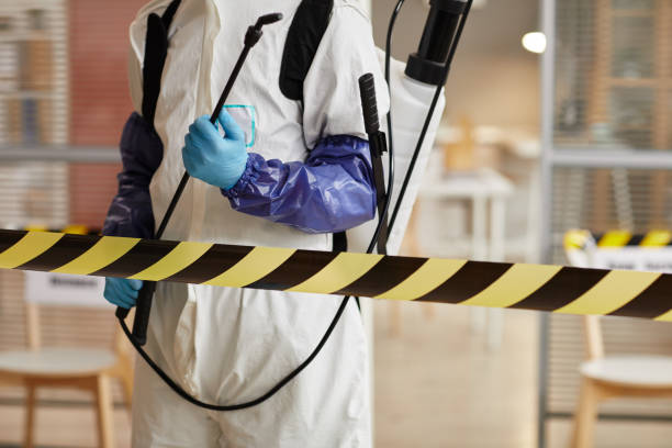 Professional Biohazard technician working in Falfurrias, TX